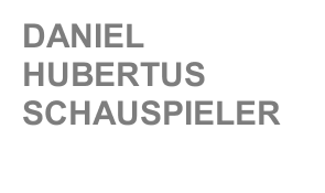 DANIEL HUBERTUS SCHAUSPIELER